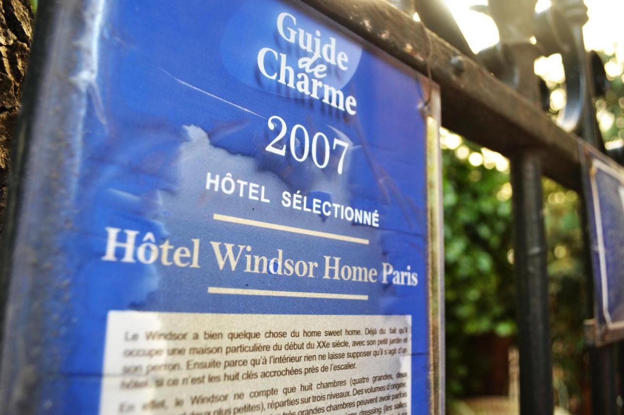 Hotel Windsor Home Paris Exterior foto